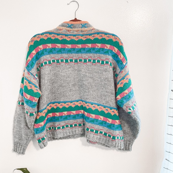 Vintage One Of a Kind Knit Genesis Sweater - Picture 6 of 9